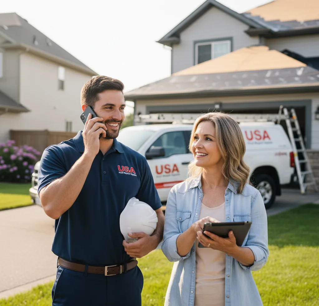 USA Roof Repair Experts customer support in Whitmire